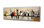 Wallity Lienzo Decorativo PC349 Multicolor 30 x 80 cm